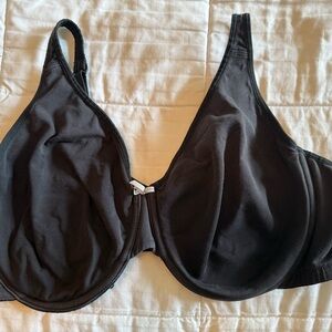 Cacique Black Full Coverage Bra 42DDD